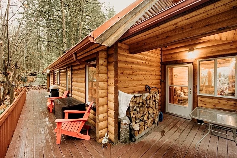 Glacier Springs Cabin #21 - Log Cabin - Wi-Fi - Pets Ok in Glacier, Washington, United States — photo 2
