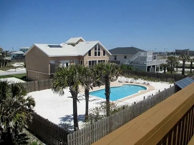 Gorgeous House With Large Private Pool - Pensacola Beach