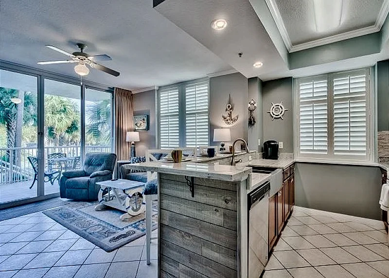 Sandpiper L01 Updated in 2020 2 BR 2 Bath Sandpiper Ground Floor Condo