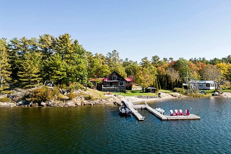 Luxurious Cottage #721 on Private Island-Pointe Au Baril