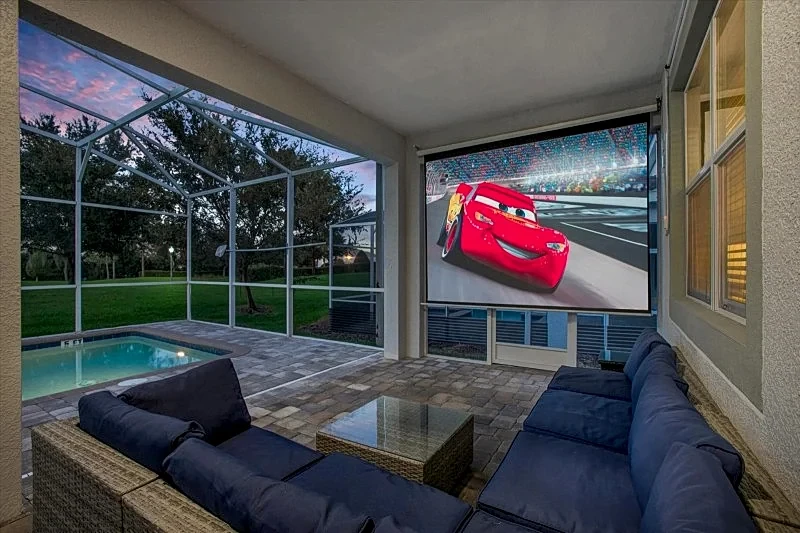 Magical Movies Under The Stars | ChampionsGate Resort Vacation Pool Home