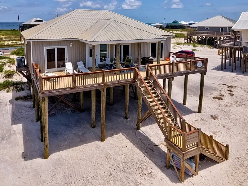 A dream gulf front beach house! - Off The Hook in Dauphin Island, Alabama, United States — photo 2