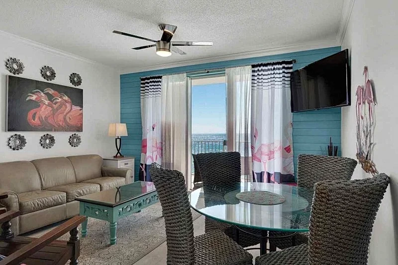 Let's Flamingle! 1 Bedroom 2 Bath Sleep 8 Condo Overlooking Emerald Green Water! in Miramar Beach, Florida, United States — photo 3