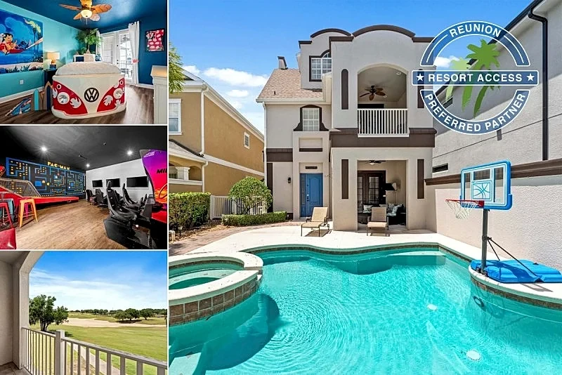 Liberty Bluff's Gem | 5 bed, 4.5 bath | Games Room | Private Pool | Golf Course Views