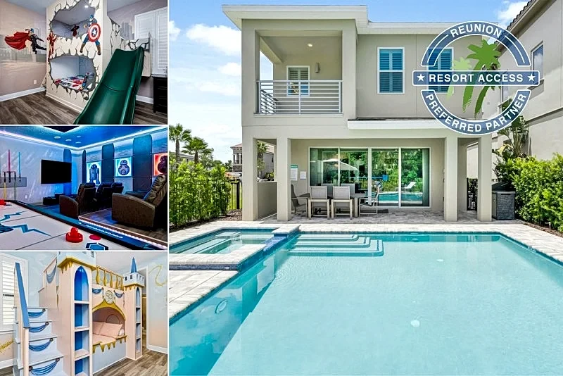 Fairway Memories | Theater/Game Room | Amazing Themed bedrooms | Near Attractions | Membership