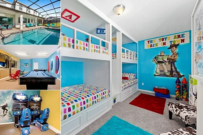 Tranquil Sunshine | Kids bedrooms | Games Room