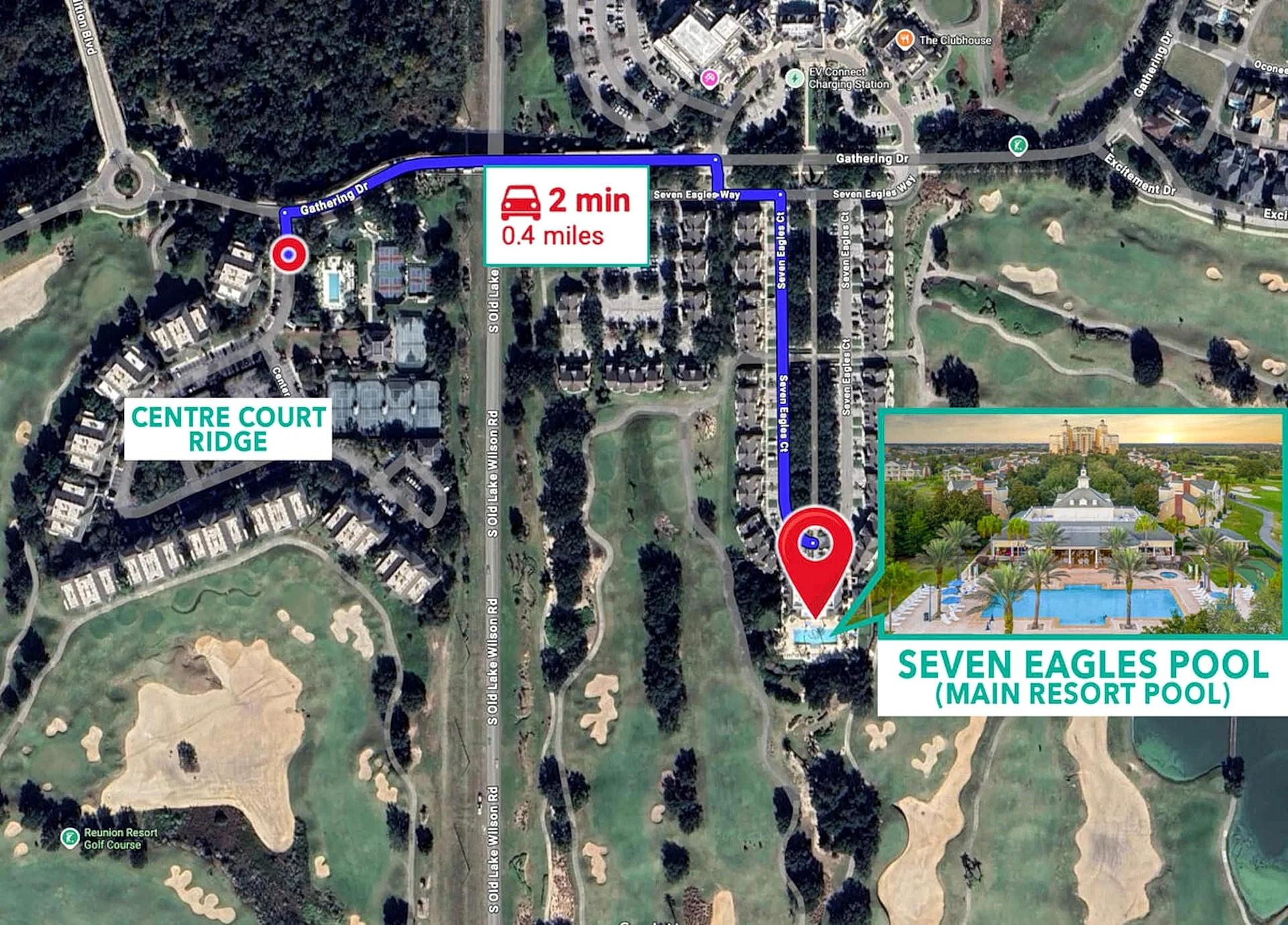 Condo with Open Access | Porch | Reunion Resort in Kissimmee, Florida, United States — photo 4