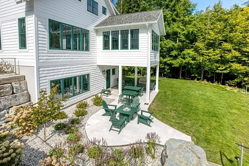 Traverse City Lakemore Resort Side by Side Luxury Lakefront Homes on Arbutus Lk