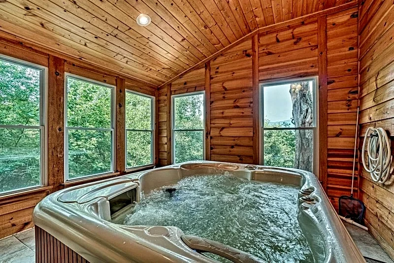 Hot Tub + Game Room: Mountain Retreat in Otto! in Otto, North Carolina, United States — photo 2