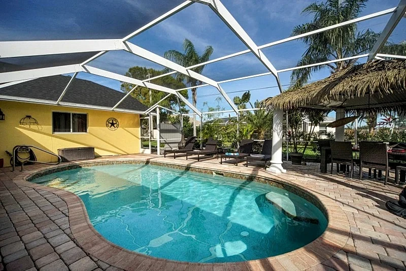 CCVS - Villa Sunny Breeze: Stylish Florida Retreat with Pool & BBQ in Cape Coral in Cape Coral, Florida, United States — photo 3