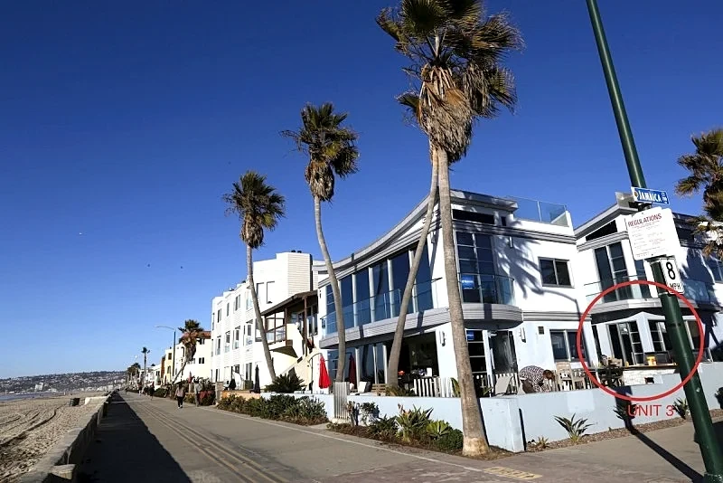 Ocean Front Condo On the Sand with Ocean View - Clean in San Diego, California, United States — photo 2