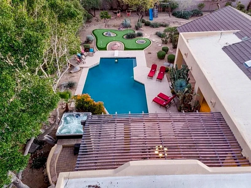 Million $ Dream Villa+Live in Luxury with It ALL+SportCourt+Putting Green+Hot Tub in Scottsdale, Arizona, United States — photo 2