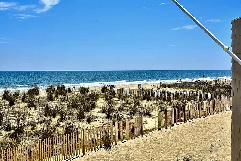 Incredible ocean front 2nd floor view with a spacious balcony. Pet friendly in Ocean City, Maryland, United States — photo 5