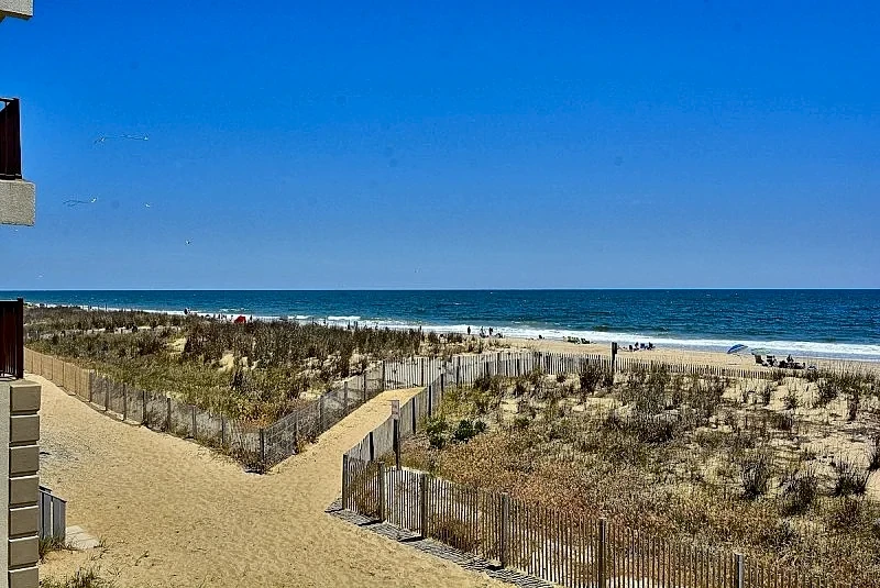 Incredible ocean front 2nd floor view with a spacious balcony. Pet friendly in Ocean City, Maryland, United States — photo 1
