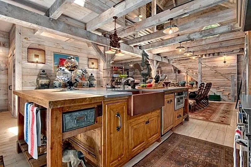 LUXURY 4 Kng Bdrm, 4.5 Bth, Gourmet Kitchen, Pavilion; TV, Fire Place, Heaters in Asheville, North Carolina, United States — photo 3