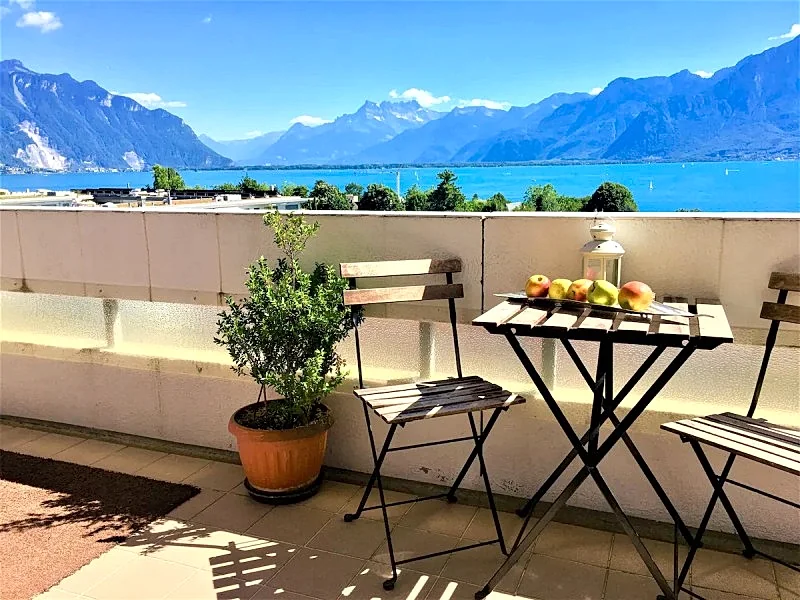 Amazing view, balcony, spacious, modern studio